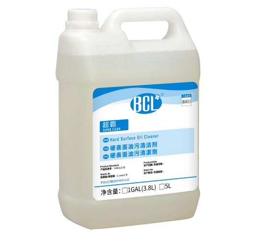超霸-硬表麵油汙清潔劑