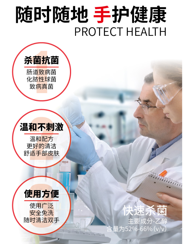 免洗洗手液是否含酒精（jīng） 免（miǎn）洗洗手液要洗多久